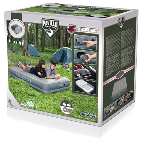 Надувний матрац Bestway AlwayzAire Fortech Queen Airbed з Втроенная акумуляторним насосом 152х203х36 см (69078) фото 11
