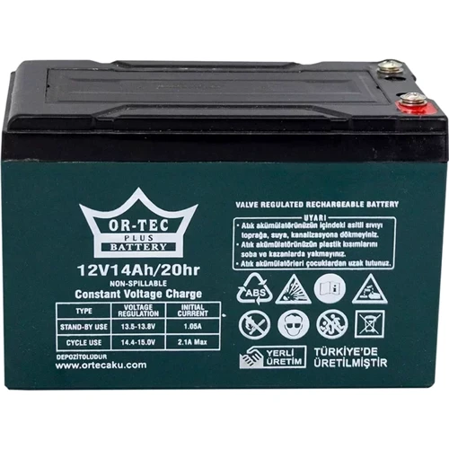 OR-TEC 12V/14 AH GEL