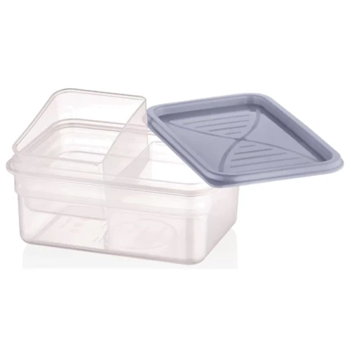 Ємність для зберігання Bager BG-315 Double Storage Mix в асортименті 2х0.2л (BG-315)