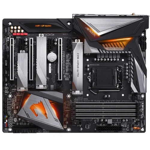 GIGABYTE Z390 AORUS ULTRA: Оперативная память 4xDDR4 4266, до 64 ГБ
