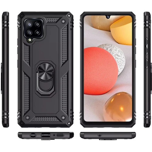 Аксессуар для смартфона Mobile Case Shockproof Serge Magnetic Ring Black for Samsung A425 Galaxy A42: Совместимость Samsung A425 Galaxy A42