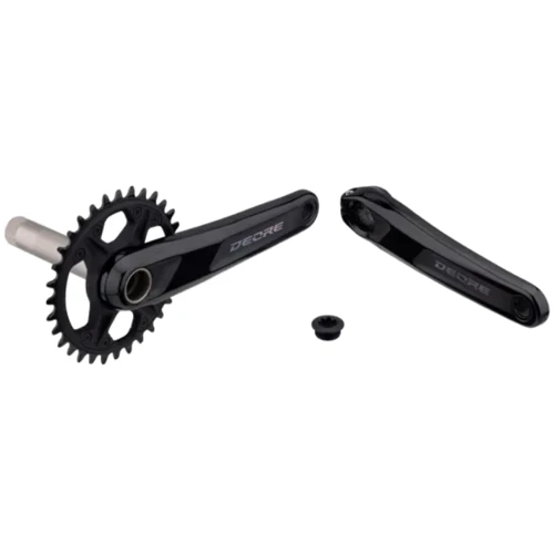 Шатуни Shimano Deore FC-M6100-1 Hollowtech II 165 мм 32T CL-52 мм без каретки (EFCM61001AXA2): Тип каретки Hollowtech