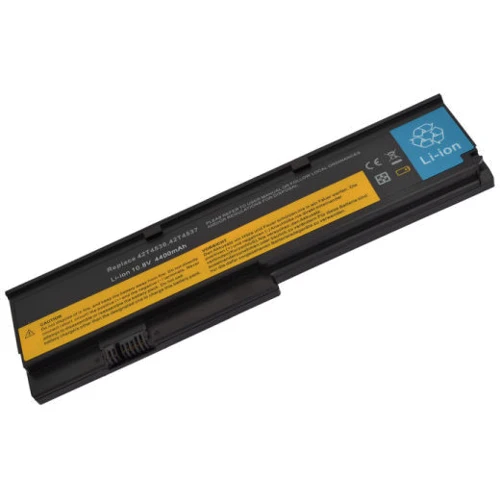 Батарея для ноутбука Lenovo-IBM 42T4534 ThinkPad X200 10.8V Black 5200mAh OEM (12166)