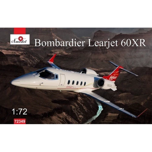 Модель Amodel Літак Bombardier Learjet 60XR (AMO72349)