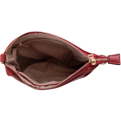 Женская сумка через плечо Amelie Galanti бордовая (A991457-red): Страна производитель Китай