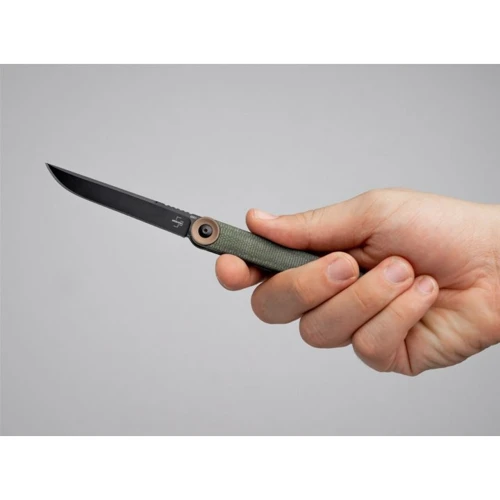 Нож Boker Plus Kaizen, Micarta green (2373.09.41): Система блокировки Есть