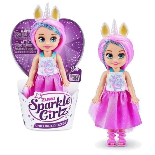 Кукла Zuru Sparkle Girls Радужный единорог Руби 12 см (Z10094-2): Высота, см 12