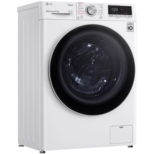 Стиральная машина LG F4V5TG0W: Сушка есть