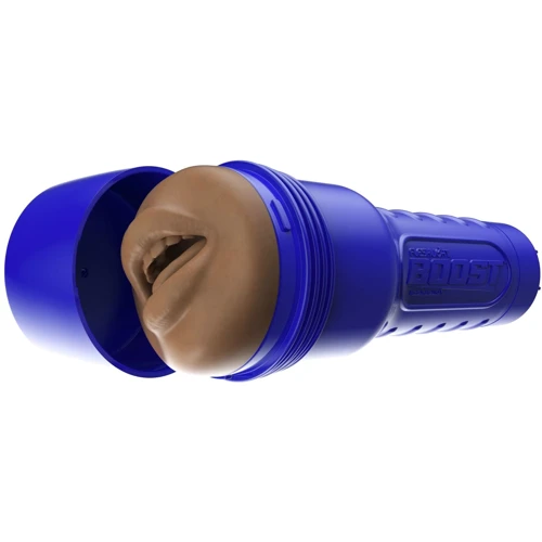 Мастурбатор-ротик Fleshlight Boost Blow Medium Dark Flesh (плавающие кольца Turbo Tech)
