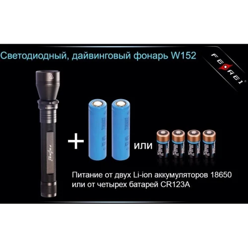 Ліхтар Ferei W152B XML фото 18