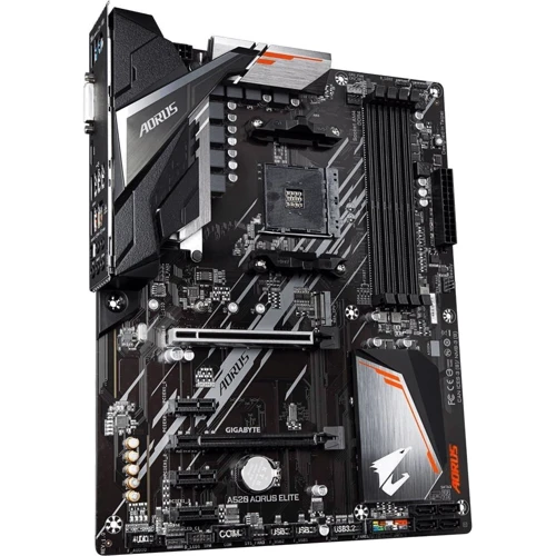 GIGABYTE A520 AORUS ELITE: Роз'єми на платі SATA 3.0, M.2