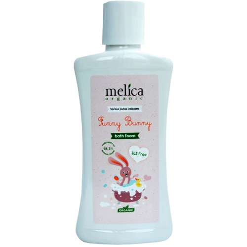 Melica Organic Funny Bunny Bath Foam 300 ml Дитяча піна для ванни Від зайчика