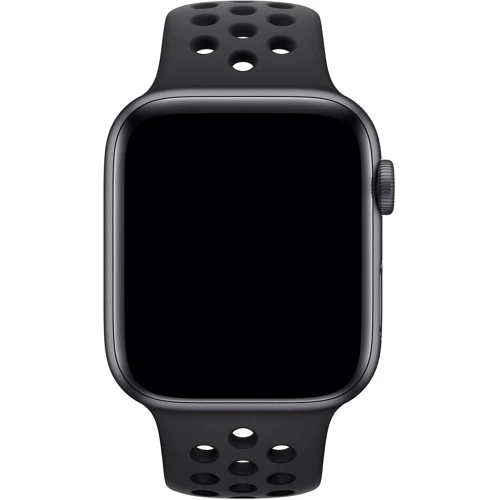 Аксесуар для Watch Apple Sport Band Nike Antrocite/Black (MX8E2) for Apple Watch 42/44/45/49mm: Сумісність Apple Watch 49mm, Apple Watch 44mm, Apple Watch 42mm, Apple Watch 45mm