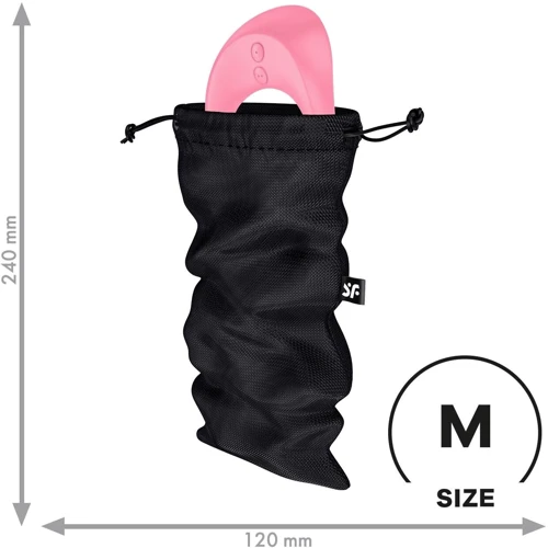 Мешочек для хранения игрушек Satisfyer Treasure Bag M Black