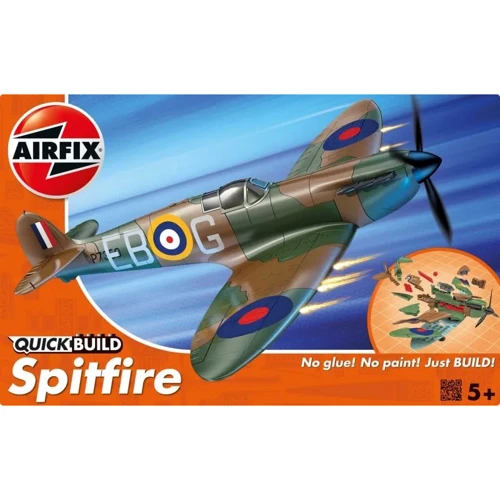 Британский истребитель Airfix Spitfire (быстрая сборка без клея) AIR-J6000