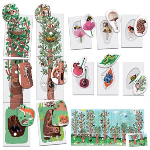 Розвиваюча гра Headu Монтессорі Вивчаємо природу (MU27842)