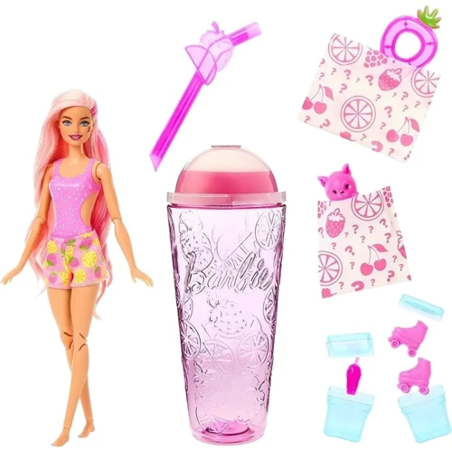 Кукла Barbie Pop Reveal Сочные фрукты Клубничный лимонад (HNW41) фото 2