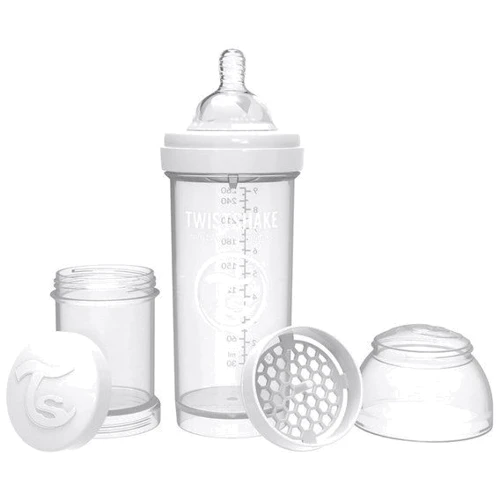 Набор из трех антиколиковых бутылочек Twistshake Value Pack Pink 260ml (78845): Материал пластик