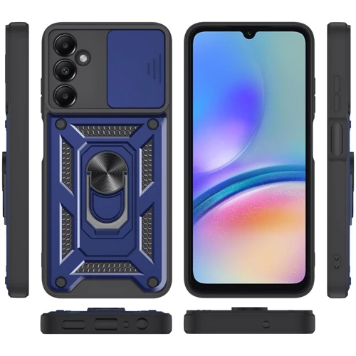 Чехол для телефонов BeCover Military Blue for Samsung A256 Galaxy A25 5G (711011): Материал TPU (термополиуретан) и пластик
