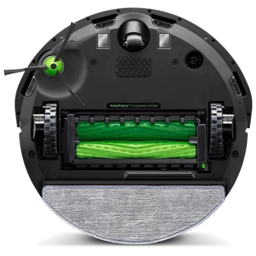 Робот уборщик iRobot Roomba Combo i5+: Дополнительно Удаленное управление, Силиконовая щетка, Построение карты передвижения, Индикатор заполнения пылесборника, Возврат к уборке после подзарядки, Автоматическая подзарядка, 2 в 1