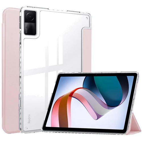 Аксесуар для планшетних ПК BeCover Case Book Soft Edge with Pencil Mount Pink для Xiaomi Redmi Pad SE (710785)