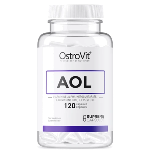 Амінокислота для спорту OstroVit Supreme Capsules AOL 120 caps / 40 servings: Смак Без вкуса