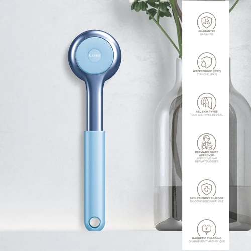 Ультразвуковая щетка для всего тела GESKE Sonic Full-Body Brush&Intensive Exfoliator 8в1 aquamarine: Тип Щетка