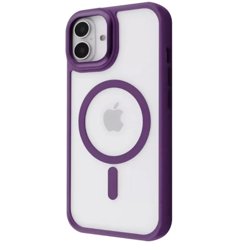Чехол для iPhone Proove Clear Essence Case with Magnetic Ring Deep Purple for iPhone 17