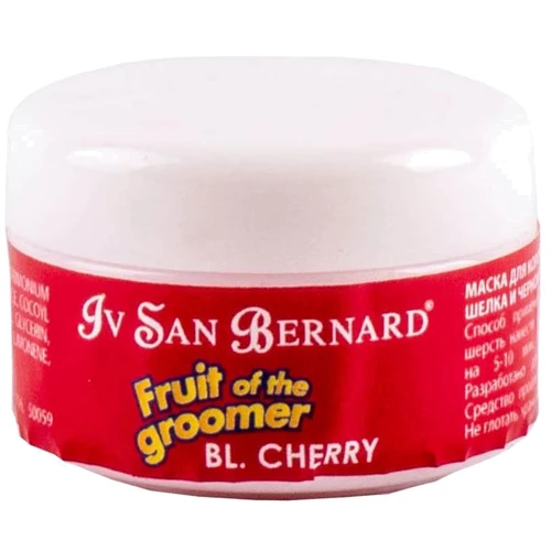 Маска Iv San Bernard Black Cherry для короткой шерсти с протеинами шелка и черной вишней 20 мл (0025 маска 20мл)