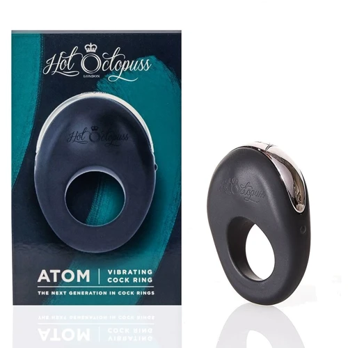 Эрекционное виброкольцо Hot Octopuss ATOM, увеличенная зона вибрации