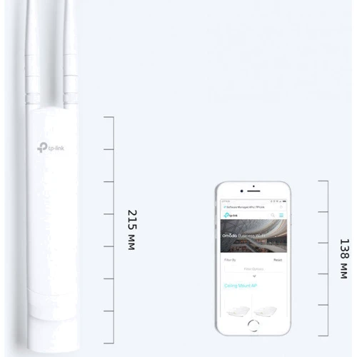 Точка доступу Wi-Fi TP-Link EAP110-Outdoor