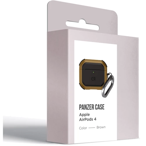Чехол ArmorStandart Panzer Case Brown (ARM82556) for Apple Airpods 4