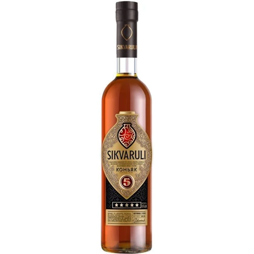 Коньяк Sikvaruli 5 лет выдержки, 0.5л 40% (PLK4820189293897)