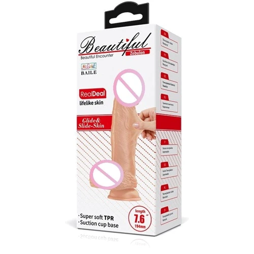 Фаллоимитатор LYBAILE Beautiful Encounter Zebulon Flesh