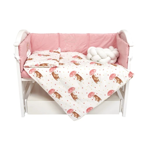 Комплект постельного белья Twins Fluffy Puffy Umbrella пудра (4076-TFP-24U): Тип постельный комплект