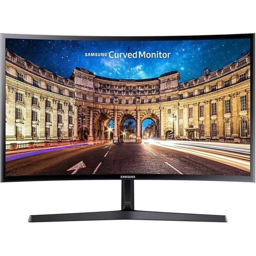 Монитор Samsung LC27F398FWUXEN: Покрытие экрана матовое
