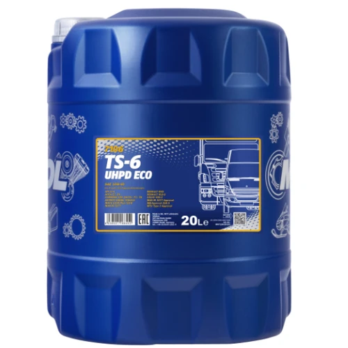 Моторное синтетическое масло Mannol TS-6 ECO UHPD 10W-40. 20л (MN7106-20)