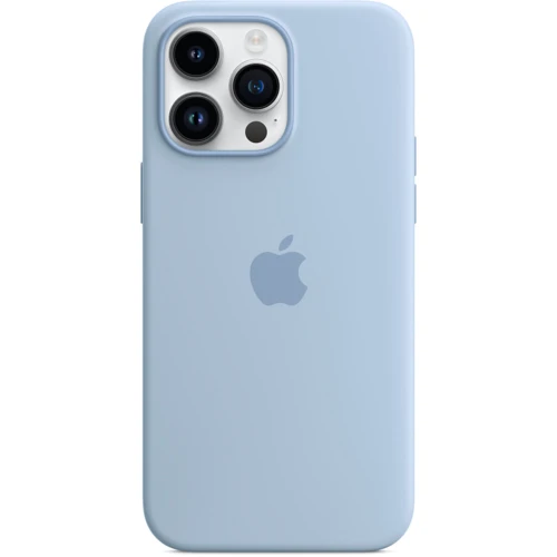 Чохол для iPhone Apple Silicone Case з MagSafe Sky (MQUP3) для iPhone 14 Pro Max: Матеріали Силикон