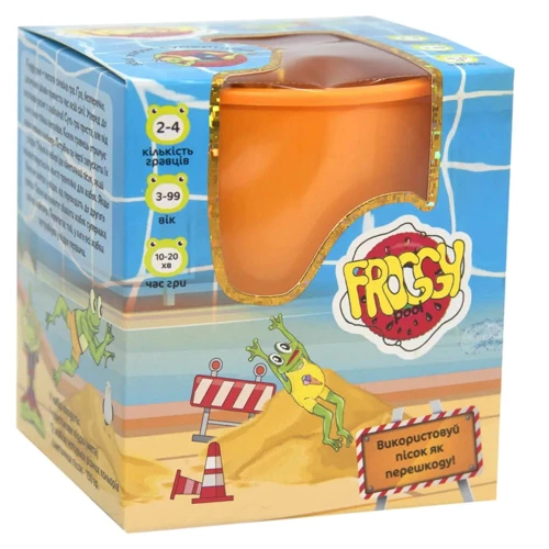 Настольная игра Strateg Froggy Pool укр. (30352)