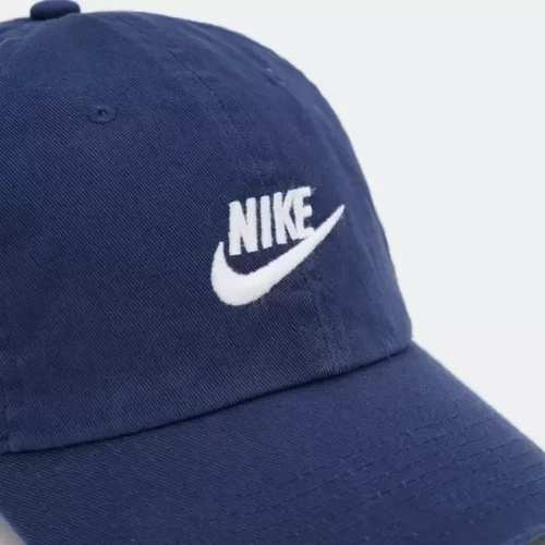 Бейсболка Nike U NSW H86 Futura Wash Cap синяя (913011-413 - MISC) фото 4