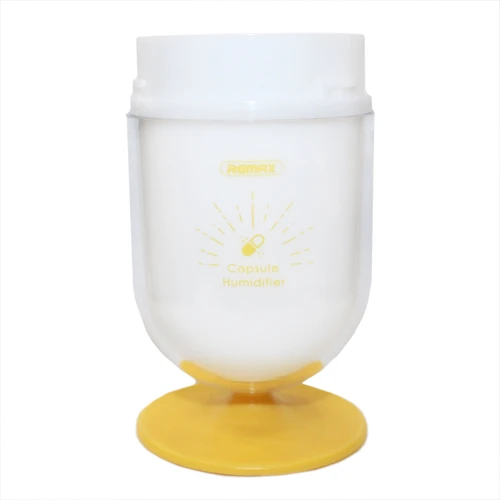 Увлажнитель воздуха Remax RT-A500 Capsule Mini Humidifier желтый : Площадь помещения, кв.м 8