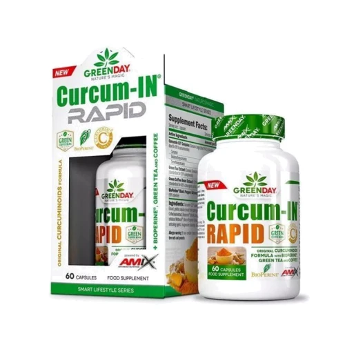 Amix Nutrition GreenDay Curcum-IN Rapid Куркумин 60 капсул