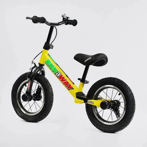 Беговел Corso Run-a-Way 12" (CV-07836): Цвет желтый