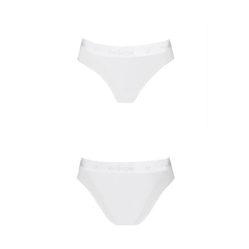 Трусики с прозрачной вставкой Passion PS002 PANTIES white, size S