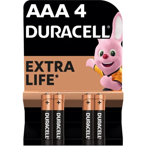 Duracell AAA (LR03) MN2400 4 шт (81545421) (5000394077164)