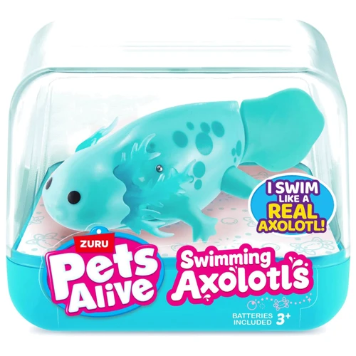 Інтерактивна іграшка Pets & Robo Alive Pets Alive S1 – Аксолотль бірюзовий (9556B)