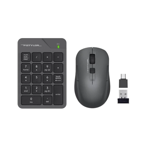 Комплект бездротовий A4Tech FG1600C Air2 (Grey)