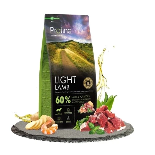 Сухой корм Profine Light Lamb and Potatoes для собак с чрезмерным весом Ягненок и картофель 12 кг (8595602569458): Возраст Взрослые