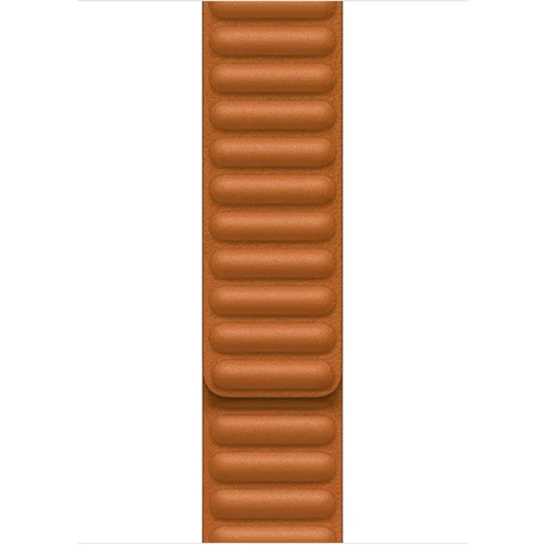 Аксессуар для Watch Apple Leather Link Golden Brown Size M/L (ML7V3) for Apple Watch 42/44/45/49mm