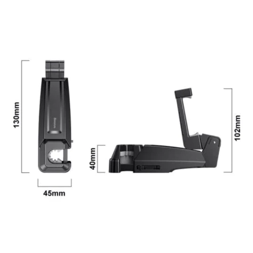 Держатель Baseus Holder Hook Backseat Vehicle Black (SUHZ-A01) фото 10